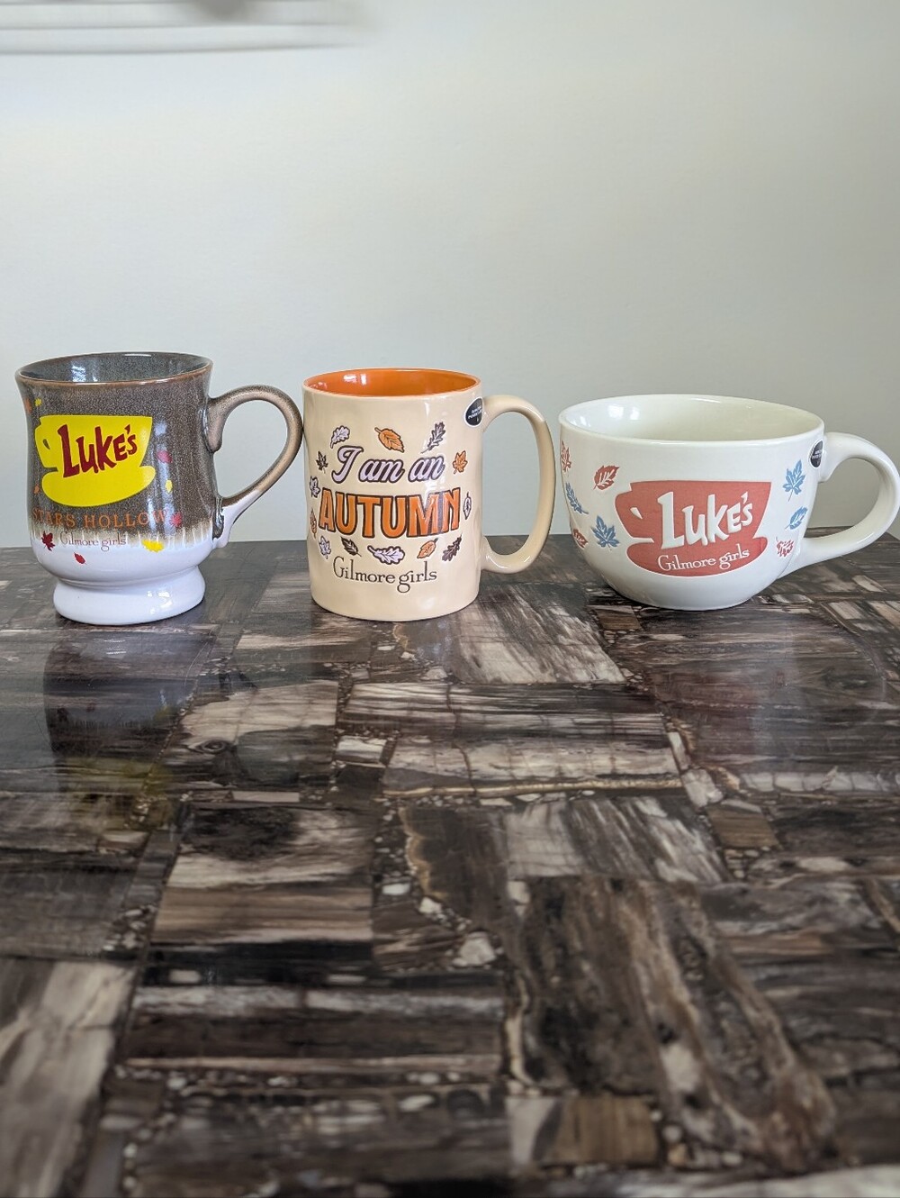 Gilmore Girls I AM AN AUTUMN Double Sided Autumn Mug, hand painted π - Picture 5 of 5